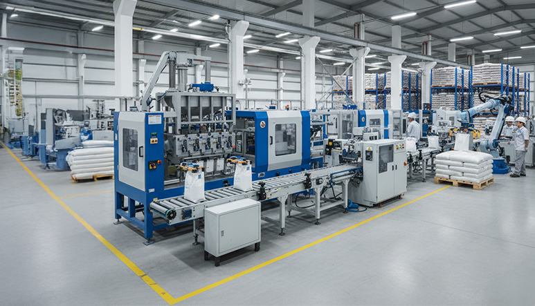 Torbalama hatlarında otomasyon blog görseli