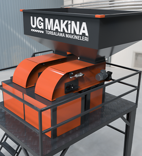 UG Makina akıllı torbalama sistemi çalışırken